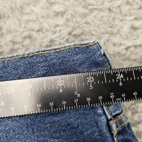 Levis Jeans Mens 48x30 Blue 550 Relaxed Fit Tapered Leg 100% Cotton Denim - Picture 5 of 13